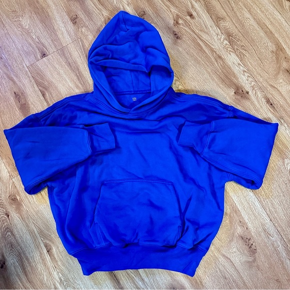 NWOT YEEZY HOODIE - Size Youth Medium - Royal blue - Yeezy by Gap - NEW 🎉 - Picture 4 of 4